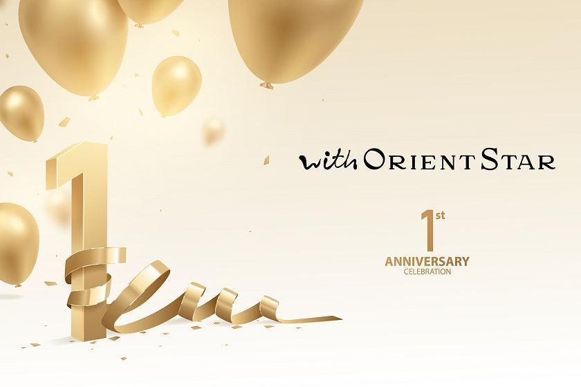with ORIENT STAR1周年特集