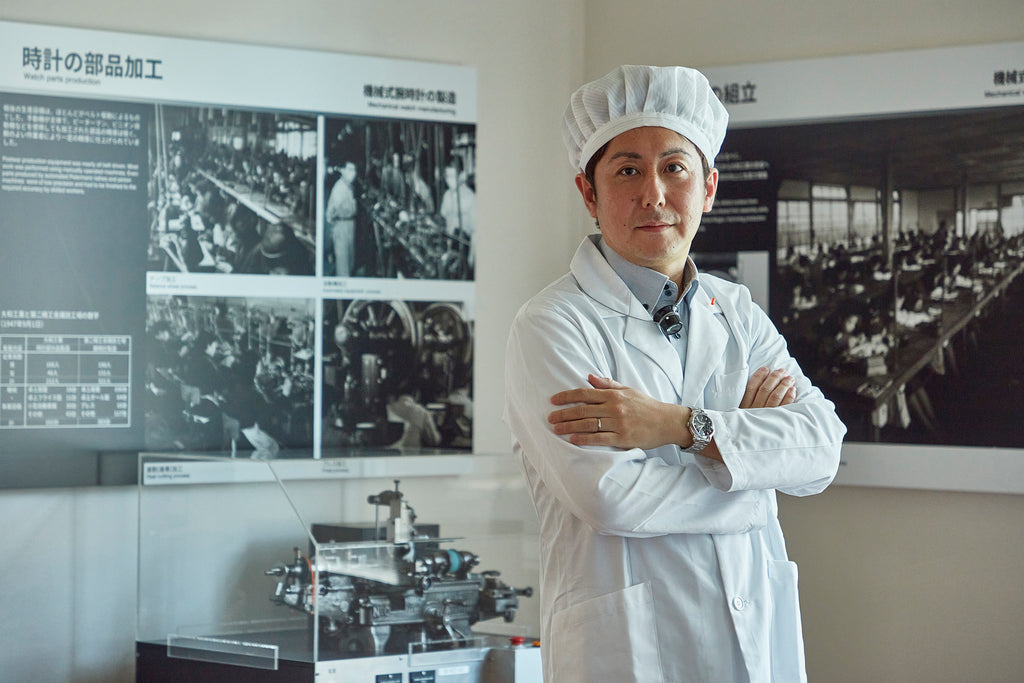 見せます！ 社員愛用オリエントスター］ 針がジャンプする