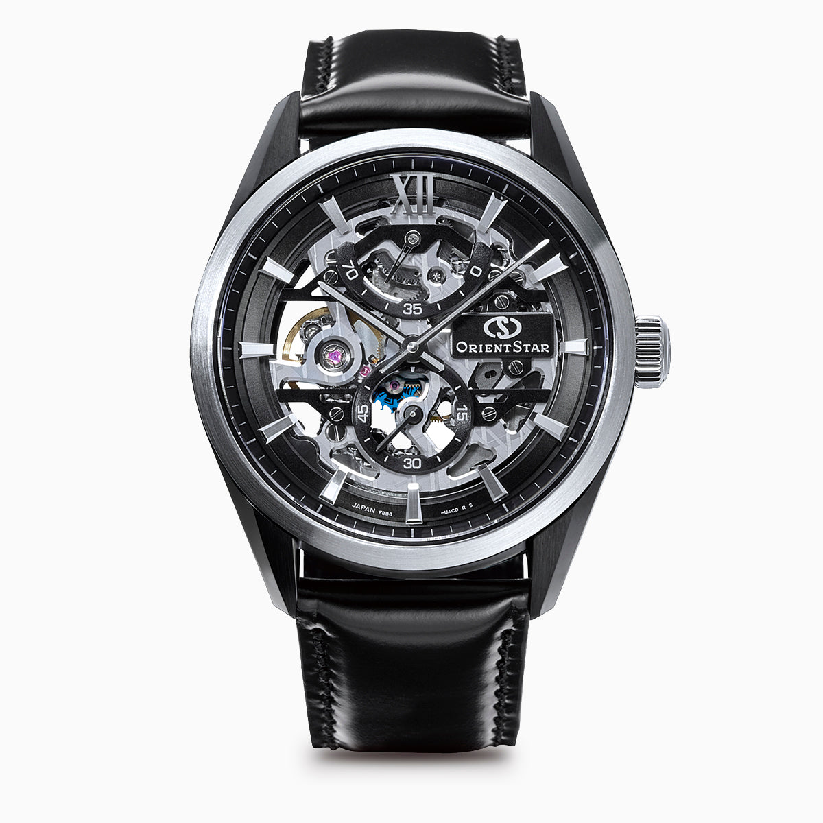 M34 F8 スケルトン ハンドワインディング オリエントスター75周年