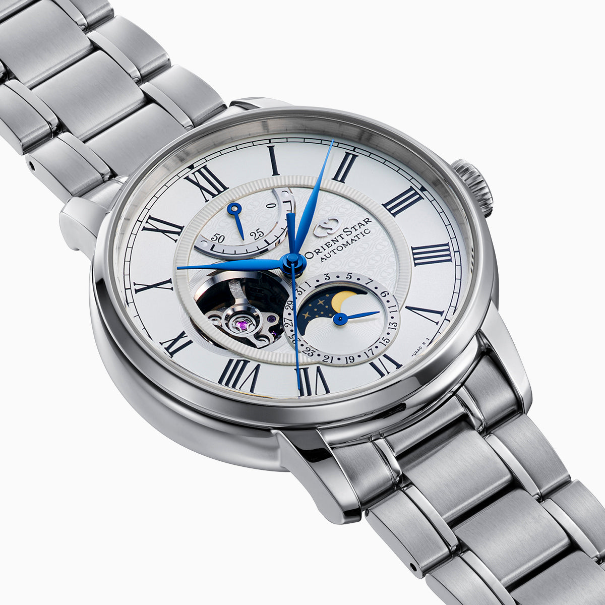 オリエントスターM45 F7 メカニカルムーンフェイズ RK-BT0001S
