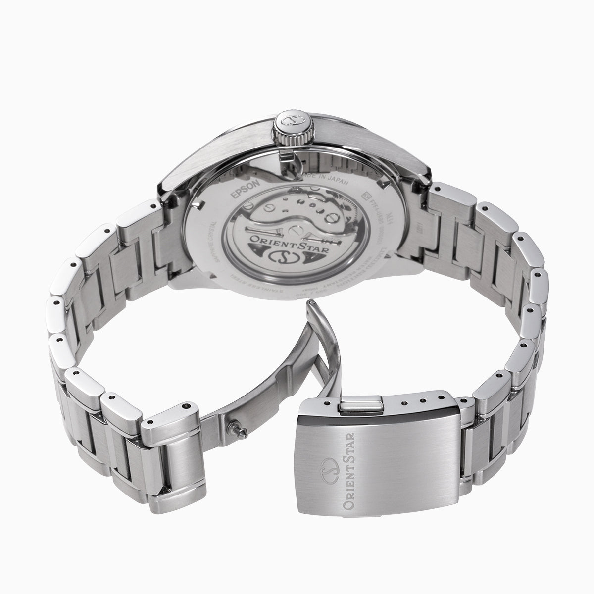 オリエントスター 腕時計 M34 F7 セミスケルトン 自動巻 20周年記念限定 メンズ 国内正規品 RK-BY0006A