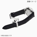 本ワニ皮革バンド　RK-L00101B　ブラック