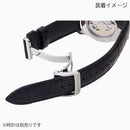 皮革バンド　RK-L02701B　ブラック