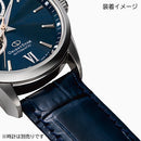 皮革バンド　RK-L02702L　ネイビー