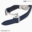 皮革バンド　RK-L02702L　ネイビー